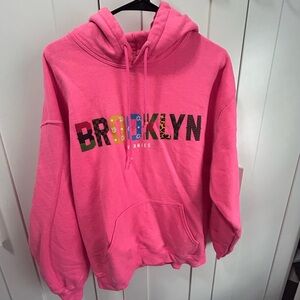 Pink Brooklyn Hoodie
